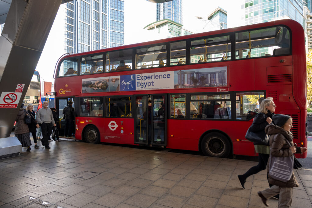 London Bus Advertising Supersides