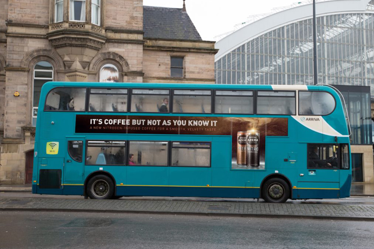 Bus T-Side Advertising