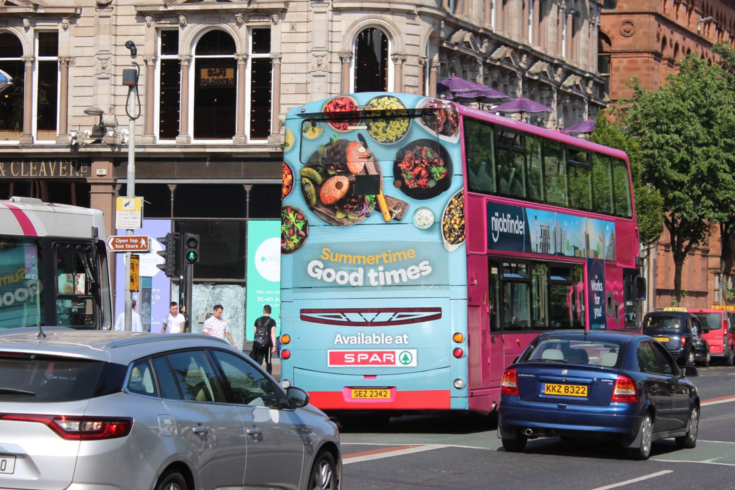 Mega Rear Bus Advertising