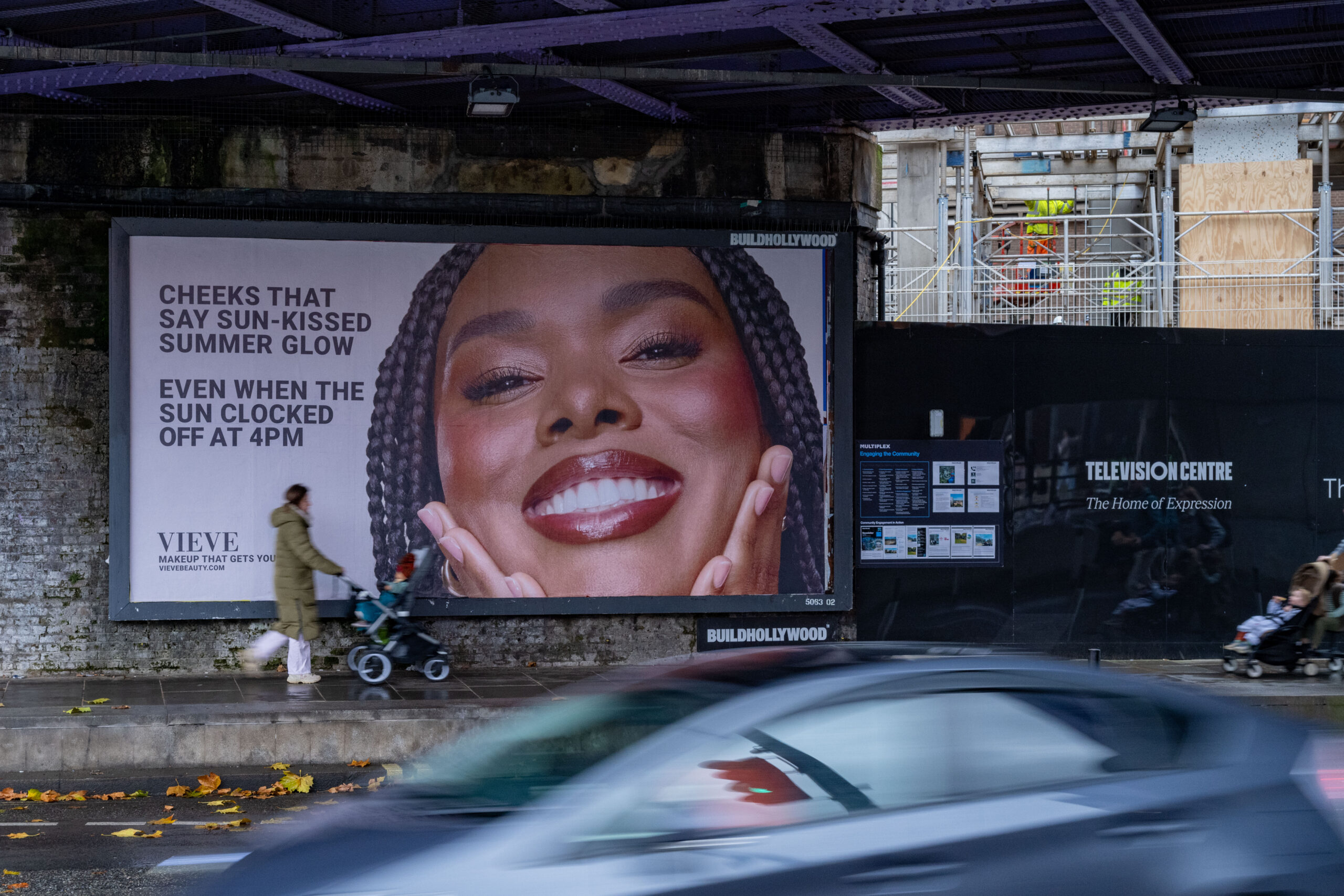 An example of classic billboard (48-sheet) advertising in London